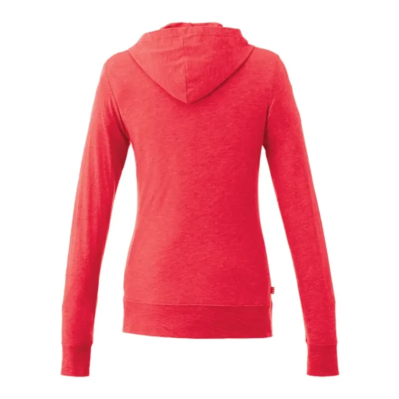 Custom Lightweight Women's Knit Hoodie - Howson with Thumb Holes — view 2