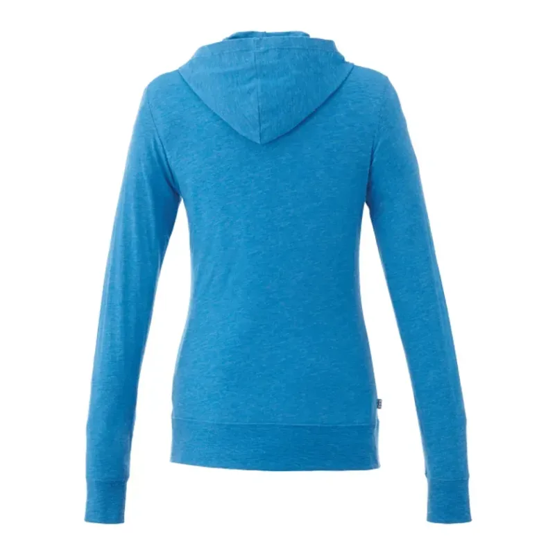 Custom Lightweight Women's Knit Hoodie - Howson with Thumb Holes — view 8