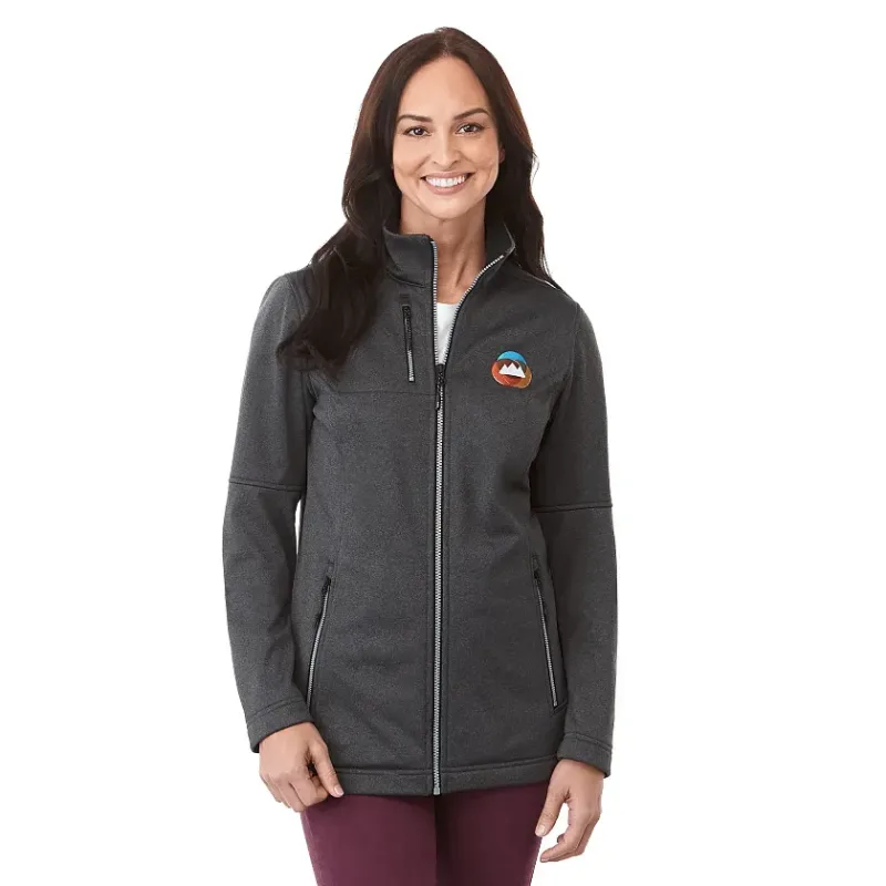 Custom Branded Women's JORIS Eco Waterproof Softshell Jacket — view 20
