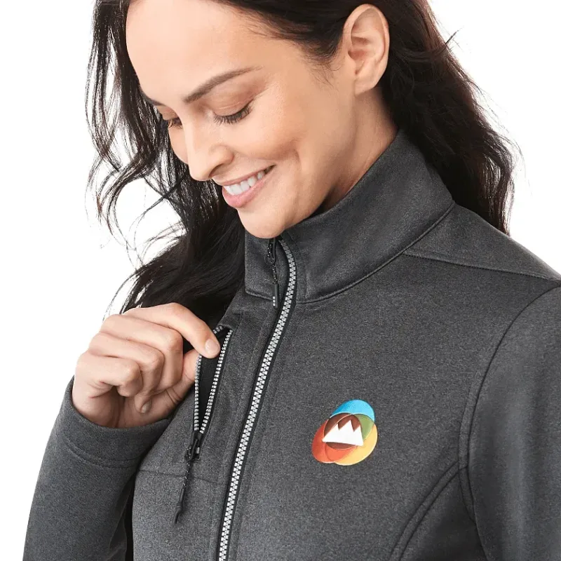 Custom Branded Women's JORIS Eco Waterproof Softshell Jacket — view 27