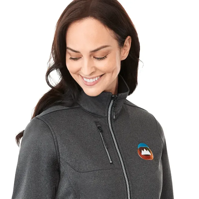 Custom Branded Women's JORIS Eco Waterproof Softshell Jacket — view 29