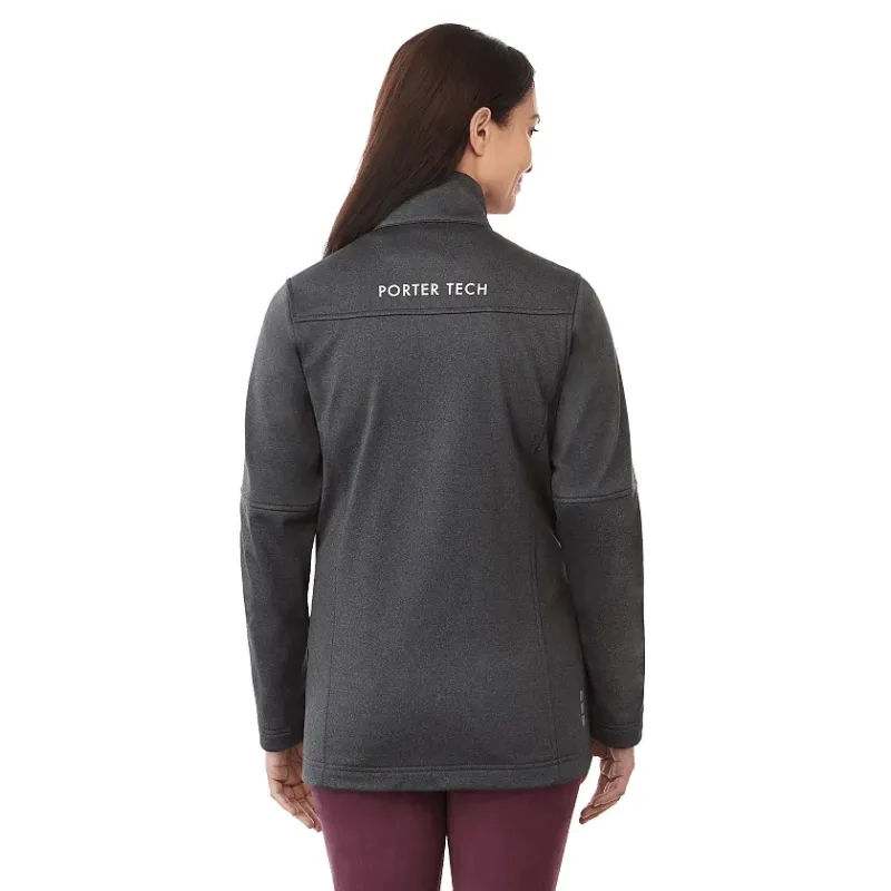 Custom Branded Women's JORIS Eco Waterproof Softshell Jacket — view 30