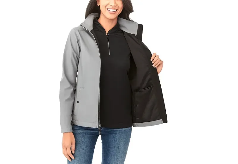 Custom Women's KARMINE Softshell Jacket - Water Repellent & Lightweight — view 13