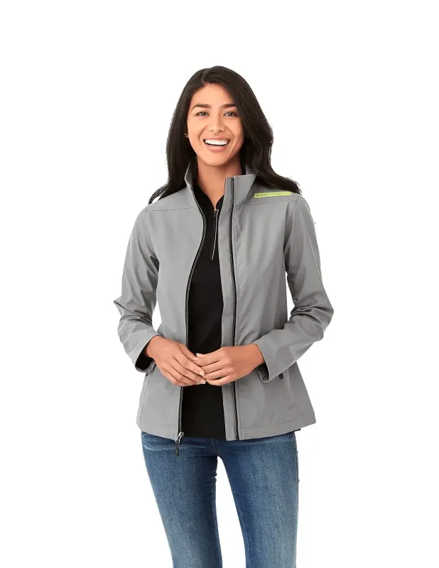 Custom Women's KARMINE Softshell Jacket - Water Repellent & Lightweight — view 14