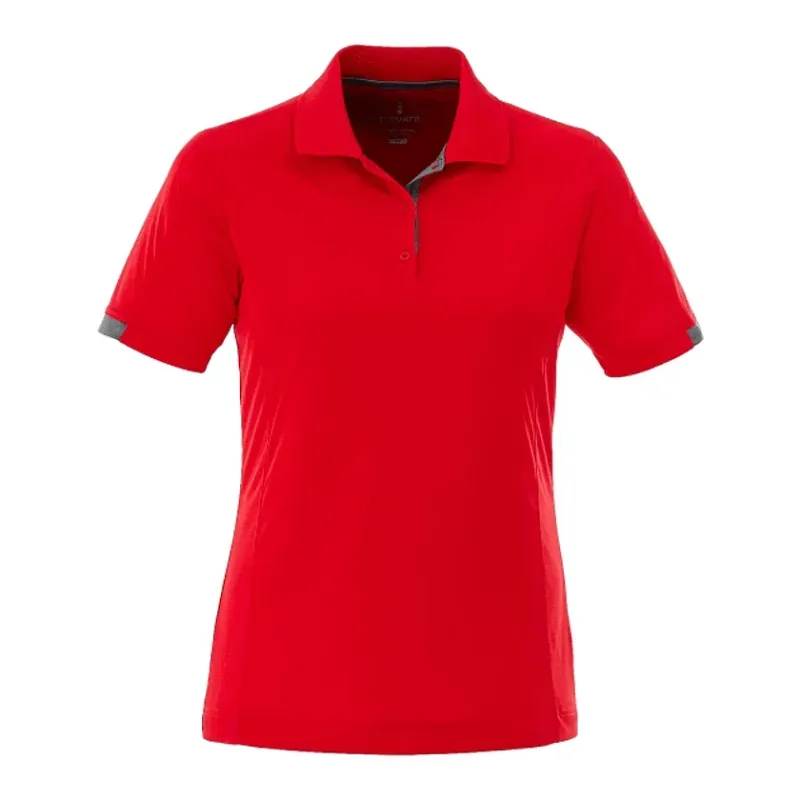 Custom Women's KISO Performance Polo with Moisture-Wicking Finish — view 14
