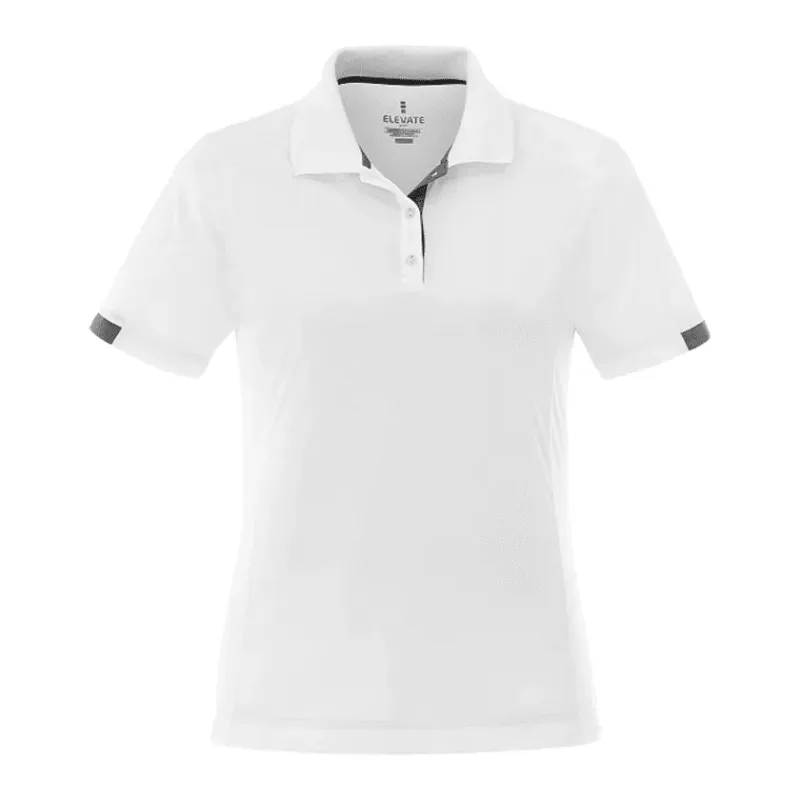 Custom Women's KISO Performance Polo with Moisture-Wicking Finish — view 6