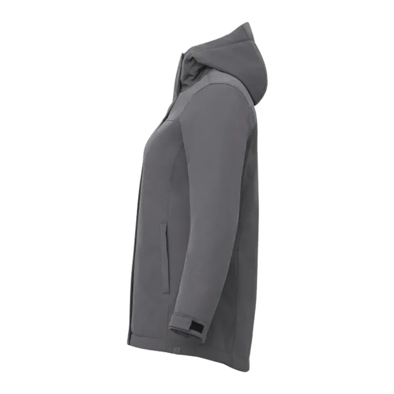 Customizable Women's Eco Insulated Hoodie Jacket - Lena — view 18
