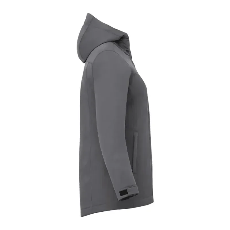 Customizable Women's Eco Insulated Hoodie Jacket - Lena — view 19