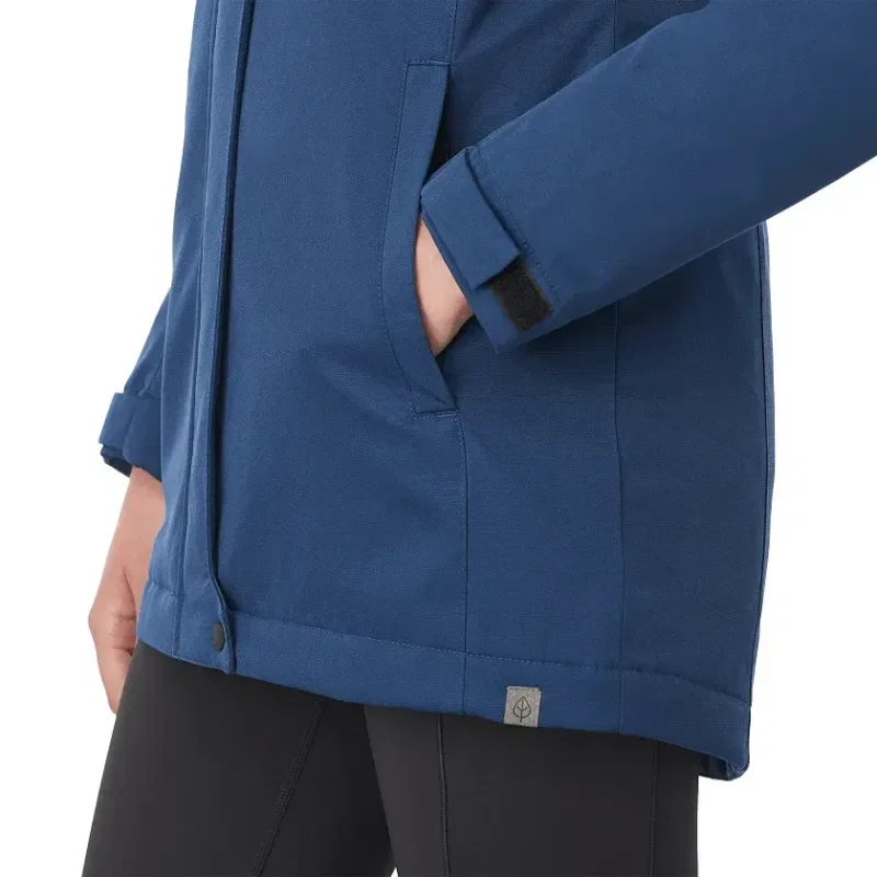 Customizable Women's Eco Insulated Hoodie Jacket - Lena — view 2