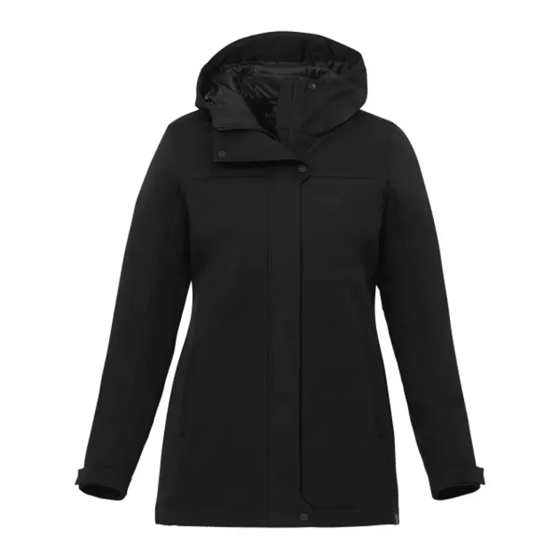 Customizable Women's Eco Insulated Hoodie Jacket - Lena — view 20