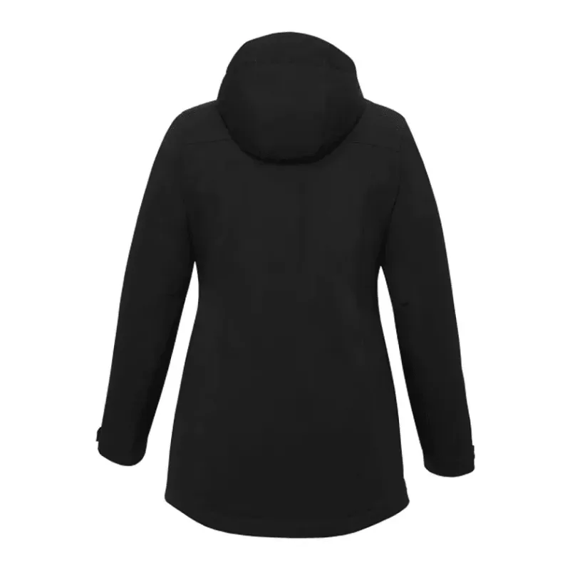 Customizable Women's Eco Insulated Hoodie Jacket - Lena — view 21