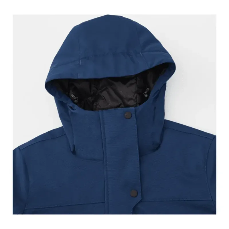 Customizable Women's Eco Insulated Hoodie Jacket - Lena — view 5