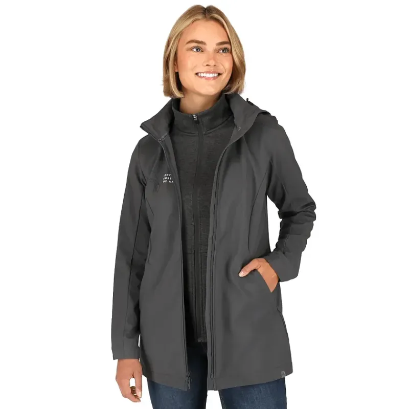 Custom Eco Softshell Jacket for Women - Manzano — view 14