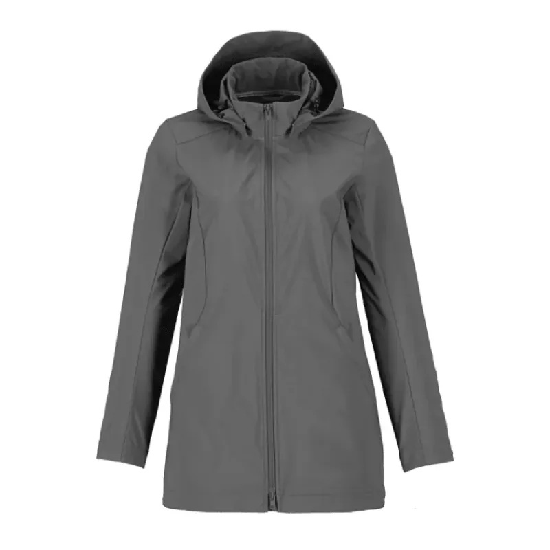 Custom Eco Softshell Jacket for Women - Manzano — view 16
