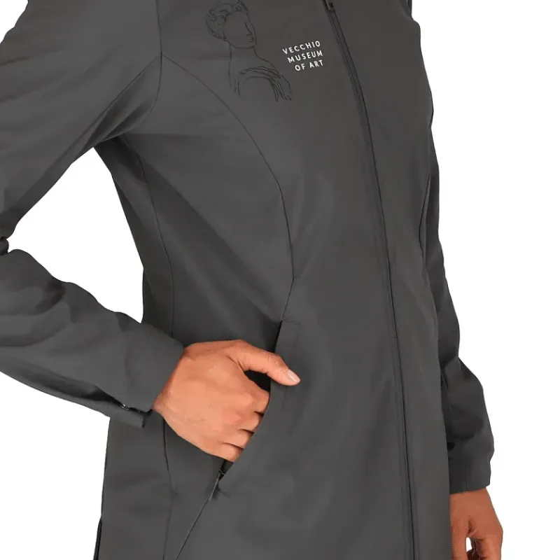 Custom Eco Softshell Jacket for Women - Manzano — view 28