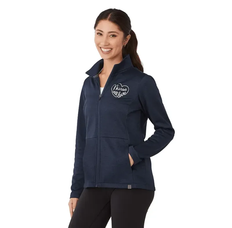 Custom Eco-Friendly Women's Full Zip Jacket — view 9