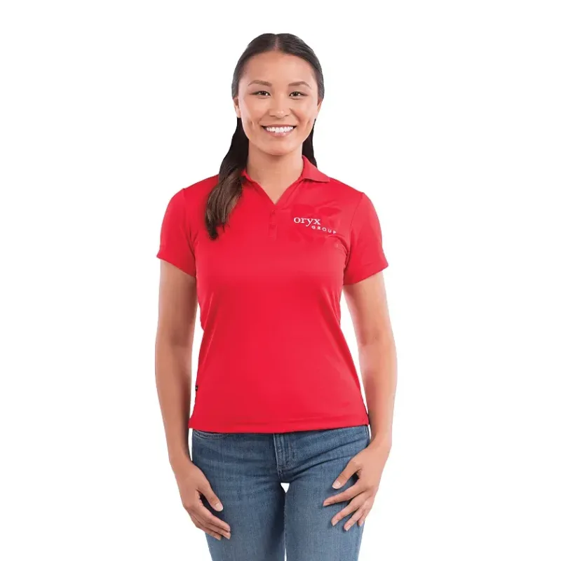 Branded Women's Short Sleeve Performance Polo - Moreno — view 19