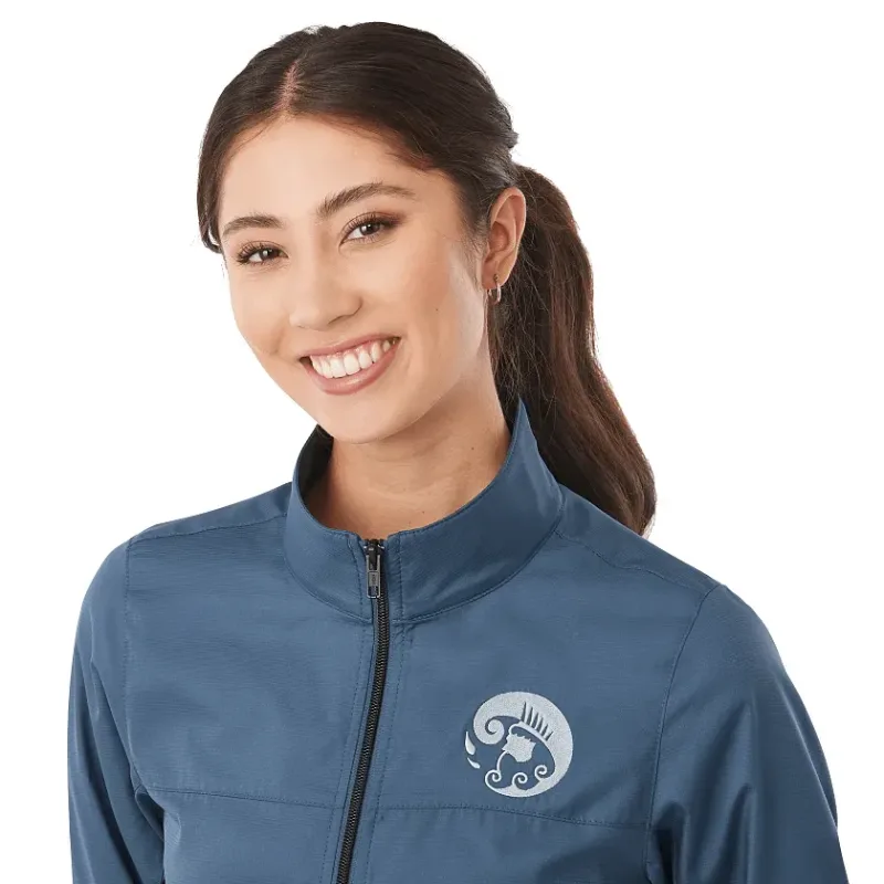 Branded Morgan Eco Women's Lightweight Jacket - Water Resistant — view 9