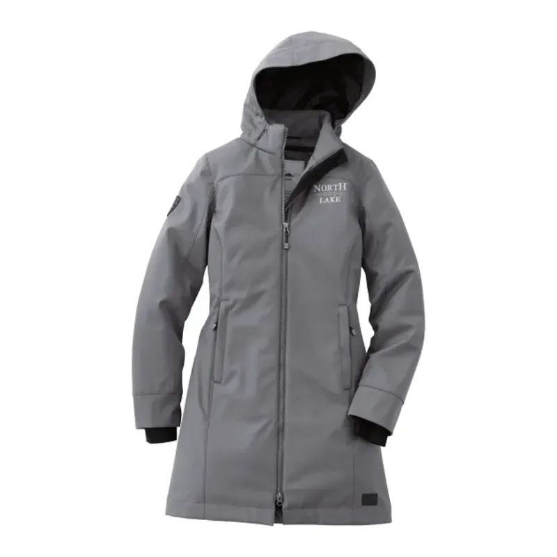 Custom Northlake Roots73 Insulated Women's Jacket with Detachable Hood — view 3