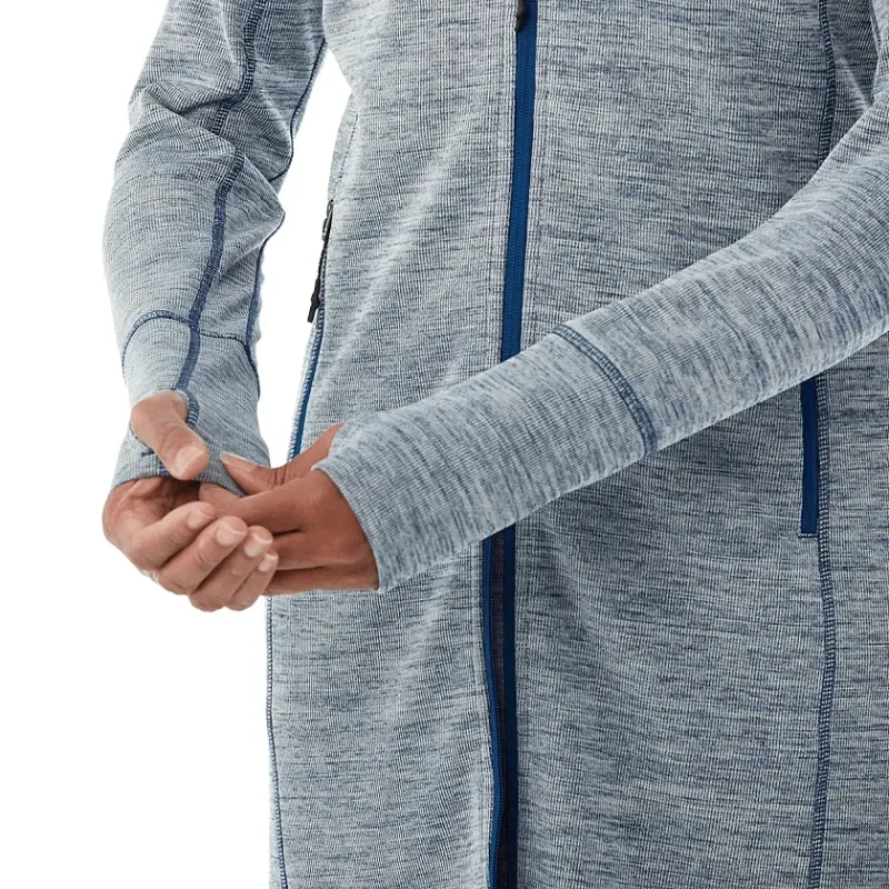 Personalized Women's Performance Full Zip Knit Hoodie Tunic - Odell — view 10