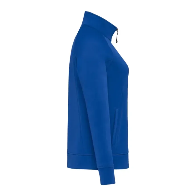 Custom Full Zip Okapi Performance Knit Jacket for Women — view 15