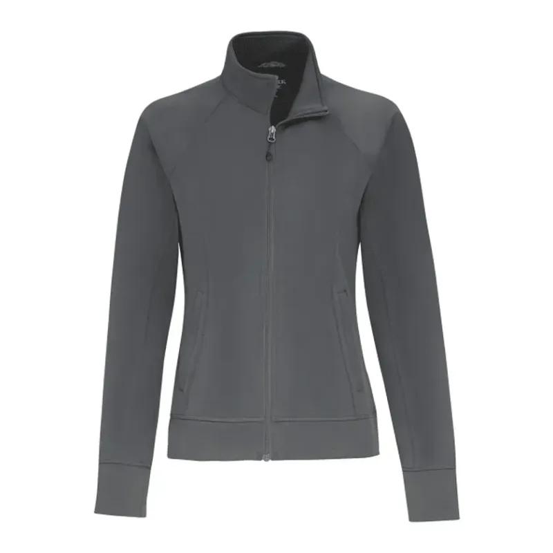 Custom Full Zip Okapi Performance Knit Jacket for Women — view 18