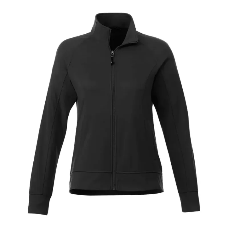 Custom Full Zip Okapi Performance Knit Jacket for Women — view 22