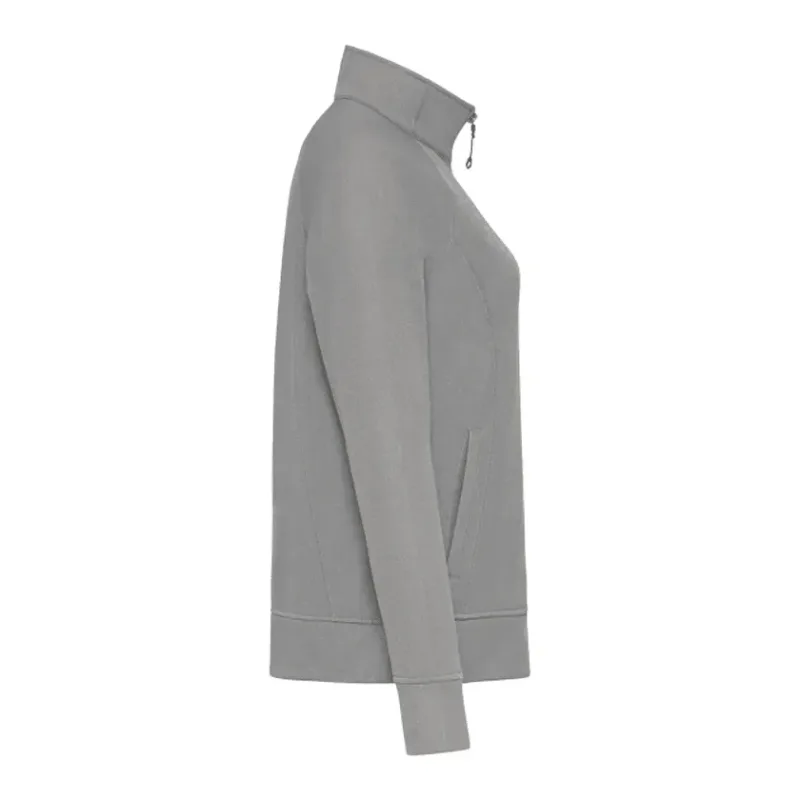 Custom Full Zip Okapi Performance Knit Jacket for Women — view 4