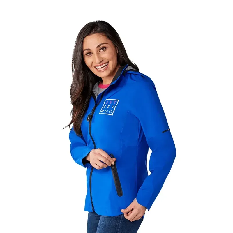 Customizable Oracle Waterproof Softshell Jacket for Women — view 11