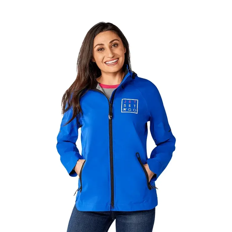 Customizable Oracle Waterproof Softshell Jacket for Women — view 17