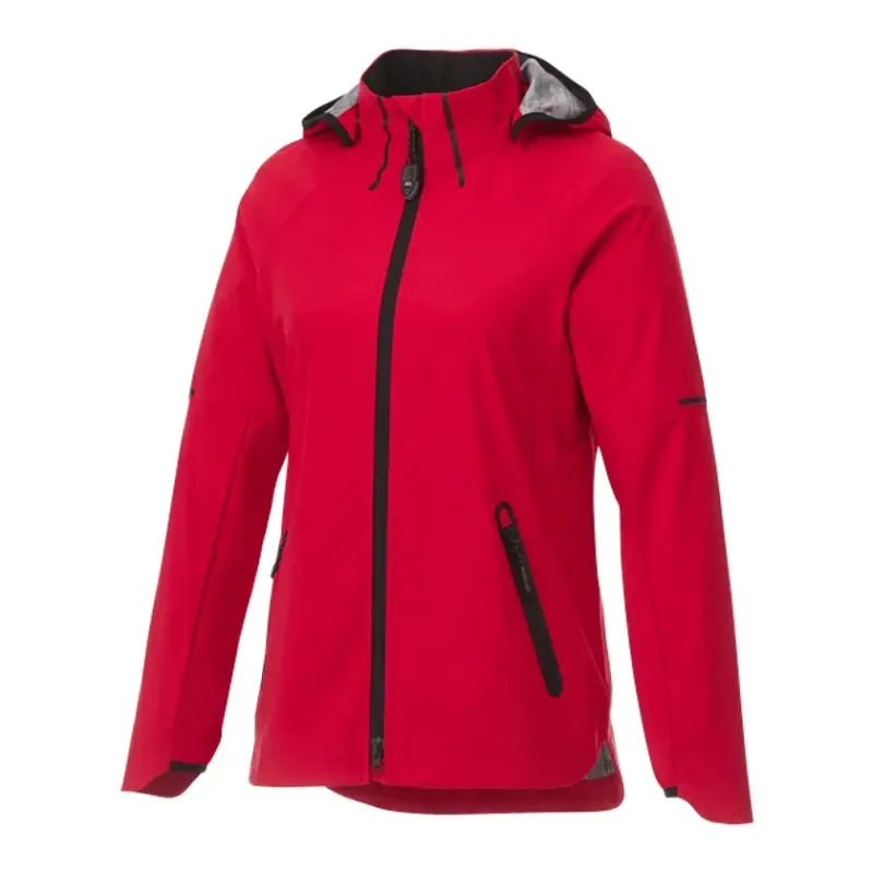 Customizable Oracle Waterproof Softshell Jacket for Women — view 4