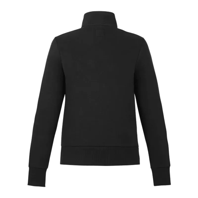 Custom Branded Women's Paddlecreek Sueded Fleece Quarter Zip Pullover — view 2