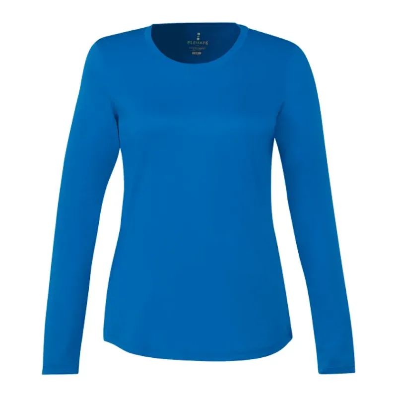 Custom Branded Long Sleeve Performance Tech Tee - Women's PARIMA — view 10