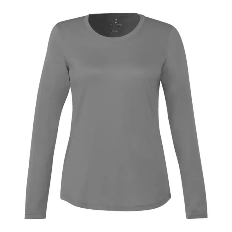 Custom Branded Long Sleeve Performance Tech Tee - Women's PARIMA — view 21