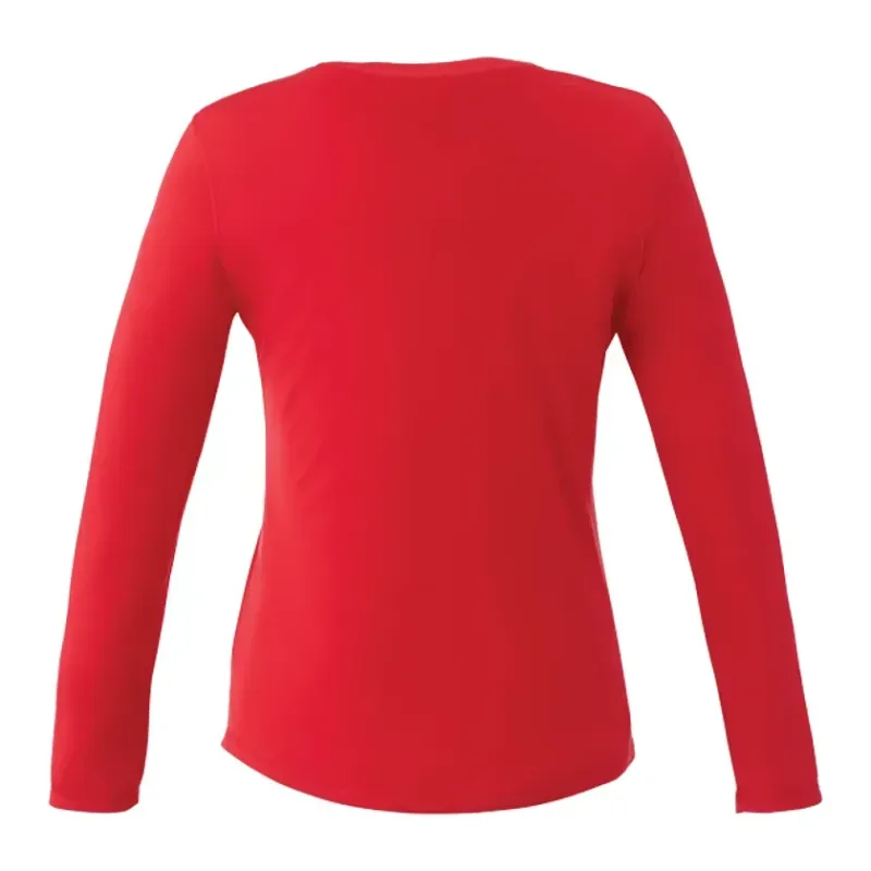 Custom Branded Long Sleeve Performance Tech Tee - Women's PARIMA — view 8