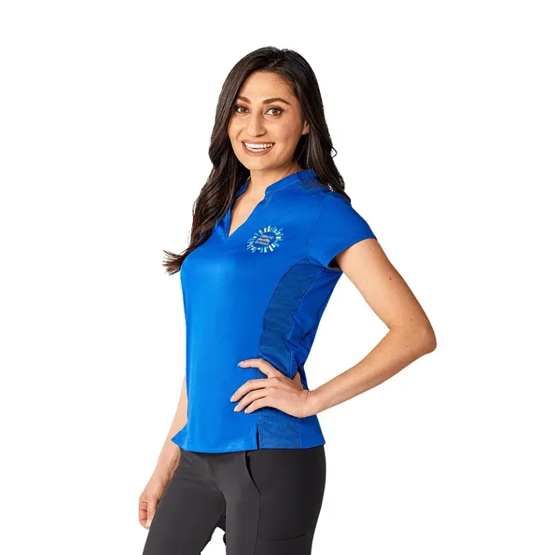 Personalized Piedmont Short Sleeve Performance Polo for Women — view 12
