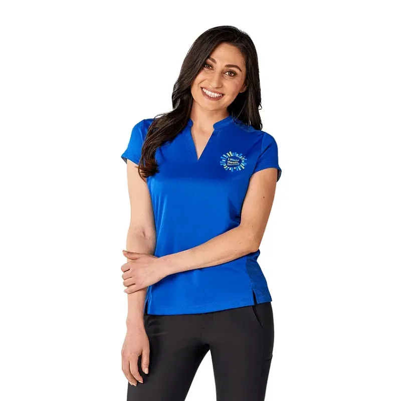 Personalized Piedmont Short Sleeve Performance Polo for Women — view 8