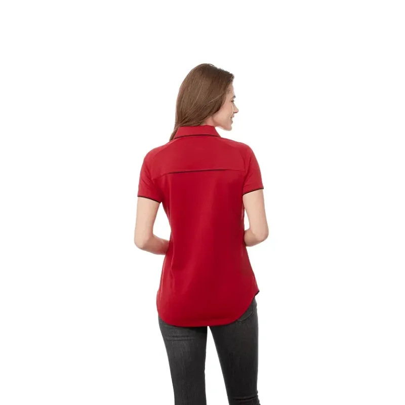Custom Women's Short Sleeve Performance Polo - REMUS — view 12