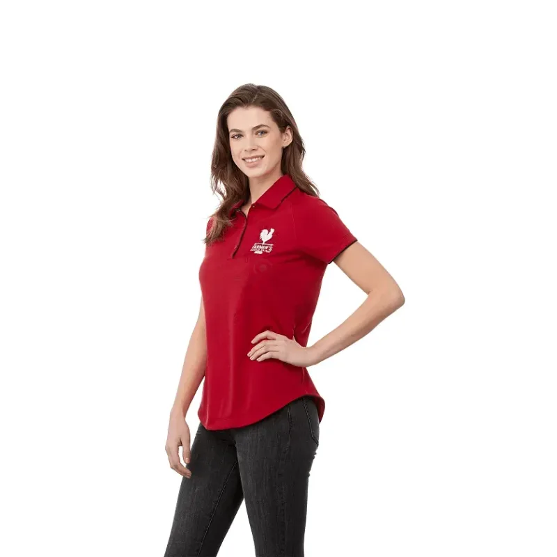 Custom Women's Short Sleeve Performance Polo - REMUS — view 14