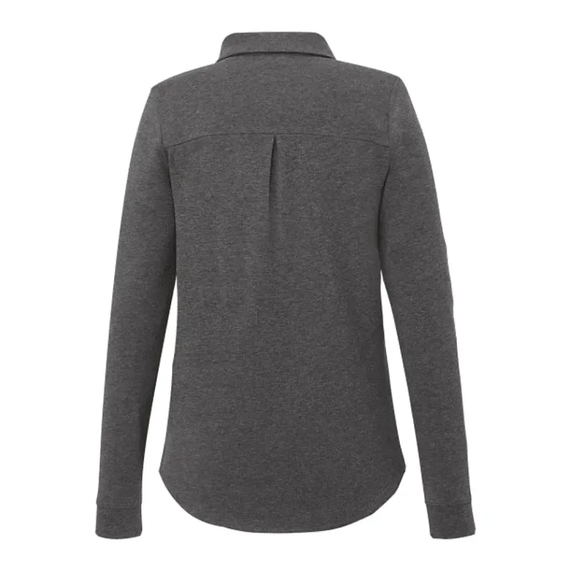 Customizable Women's Eco Knit Button Cardi — view 11