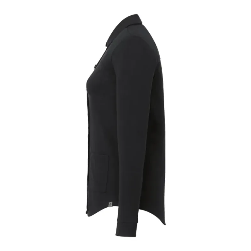 Customizable Women's Eco Knit Button Cardi — view 5