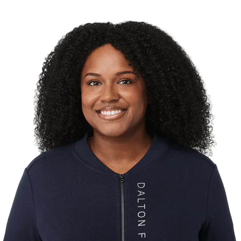 Personalized Women's RIGI Eco Knit Full Zip Jacket — view 15