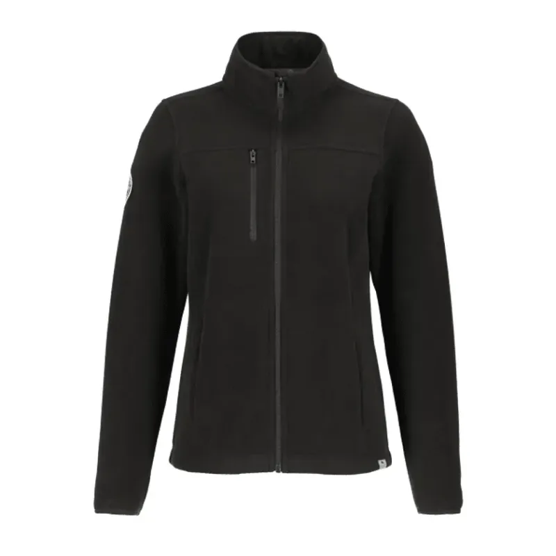 Custom Roots73 Westville Women's Eco Microfleece Full Zip Pullover — view 3