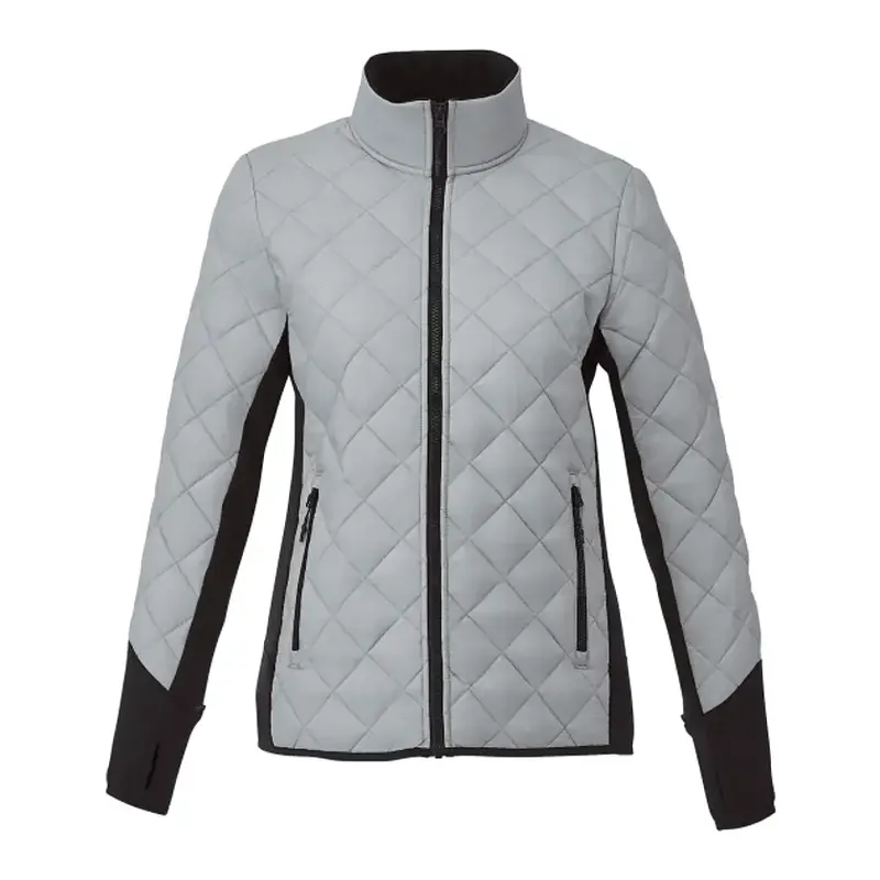 Custom Insulated Hybrid Puffer Jacket for Women