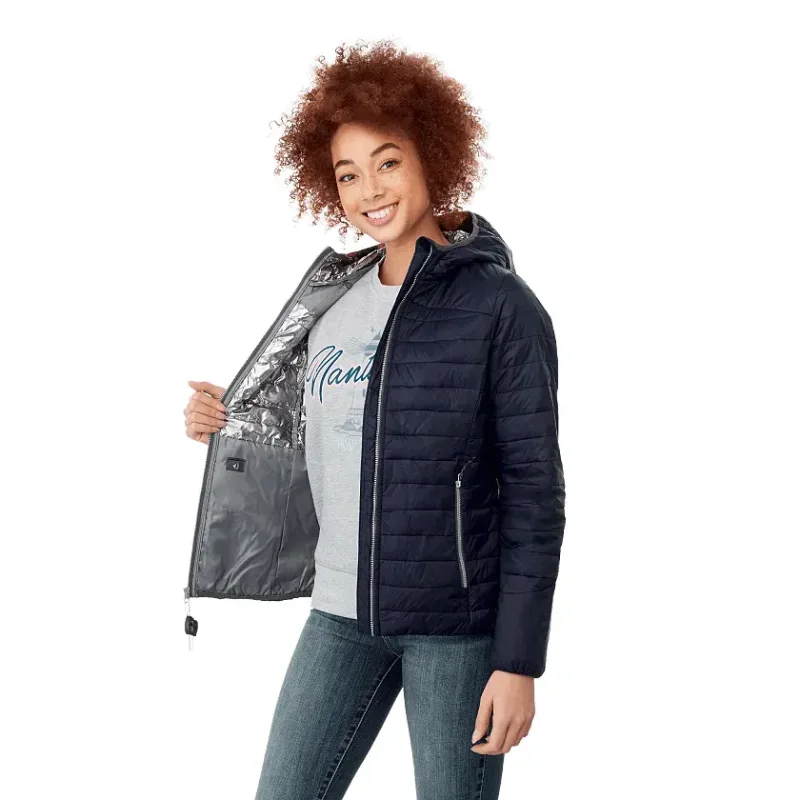 Custom Branded Silverton Packable Insulated Puffer Jacket - Women's — view 23