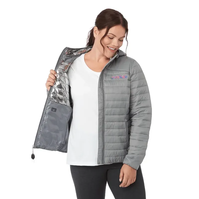 Custom Branded Silverton Packable Insulated Puffer Jacket - Women's — view 34