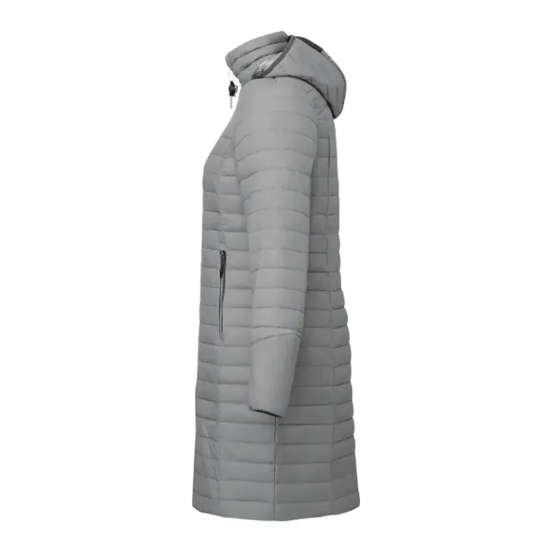 Custom Silverton Insulated Puff Jacket for Women - Long and Lightweight — view 14