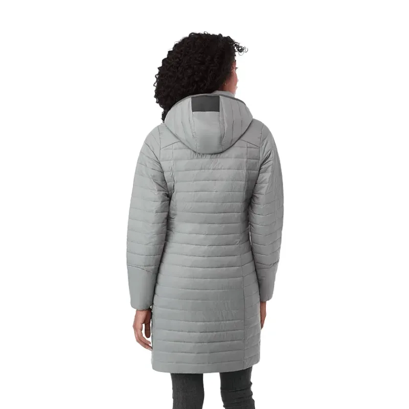 Custom Silverton Insulated Puff Jacket for Women - Long and Lightweight — view 19