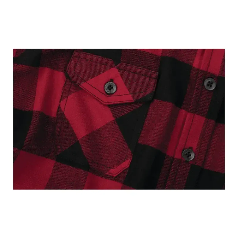 Custom Long Sleeve Women's Flannel Shirt - Roots73 Sprucelake — view 6
