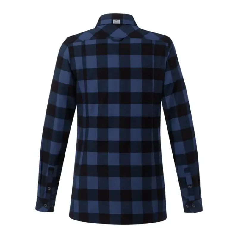Custom Long Sleeve Women's Flannel Shirt - Roots73 Sprucelake — view 8